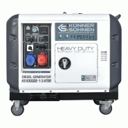 Générateur diesel avr 7,5 kw (euro v) - könner & söhnen - 9300HDES-1/3 ATSR Générateur diesel avr 7,5 kw (euro v) - könner & söhnen - 9300HDES-1/3 ATSR