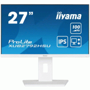 Iiyama ProLite XUB2792HSU-W6 LED display 68,6 cm (27") 1920 x 1080 pixels Full HD Blanc
