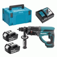 MAKITA MACHINES Perforateur Burineur Makita Dhr202rtj - Sds-plus - 18v - 2 X 5.0 Ah Lxt - 0088381692069 MAKITA MACHINES Perforateur Burineur Makita Dhr202rtj - Sds-plus - 18v - 2 X 5.0 Ah Lxt - 0088381692069