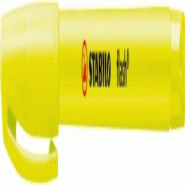 STABILO Surligneur de poche Flash Pte Biseautée 1-3,5 mm Jaune - 4006381131223