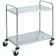 Stalgast Chariot de Service en Inox 2 à 3 Étagères Inox 2 étagères 661022 - 652217778953 Stalgast Chariot de Service en Inox 2 à 3 Étagères Inox 2 étagères 661022 - 652217778953