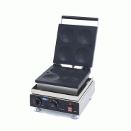 Appareil à crêpes - 4 crêpes - Ø10 cm chacune | Maxima - 09374121