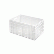 Bac gerbable fond et parois pleins - 28 pièces BCB413 Bac gerbable fond et parois pleins - 28 pièces BCB413