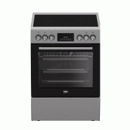 BEKO cuisinière vitrocéramique 66l 4 feux inox FBE67310GX - argenté 8690842764974