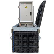 Bornes de distribution d'énergie escamotable enterrée - Langmatz EK880 - configuration sur-mesure