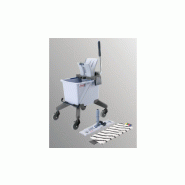 Chariot de lavage seau 15l presse+support bandeau + bandeau microfibres+roues us pro vileda 174030_0