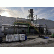 Chaudière à vapeur babcock wanson 9 tnh alimentée en biomasse liquide