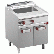 Diamond - Cuiseur à pâtes gaz 1 cuve 40 Lt (s/paniers), sur armoire - réf. G7/CPA7-N - AKS-G7/CPA7-N