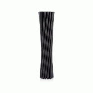 Godan 12 pailles en papier noires - noir SG-RPCZ12