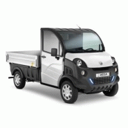 Golfette utilitaire électrique mega e-truck plateau ridelles Golfette utilitaire électrique mega e-truck plateau ridelles