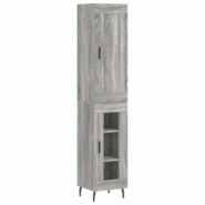 Helloshop26 - Buffet bahut commode armoire meuble de rangement organisateur cuisine salle de séjour salon haut sonoma 34,5 x 34 x 02_0035273 - 300021