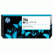 HP 766 Noir Mat Cartouche d'encre ORIGINALE - P2V92A - P2V92A