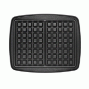 LAGRANGE Paire De Plaques Pour Gaufres Liégeoises Pour Gaufrier Premium 010722 - noir 3196200107223