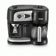 Machine Expresso Combiné Pompe - Delonghi - Bco261b.1 - 15 Bars - Dosettes Et Café Moulu - Noir Et Blanc - 8004399329140 Machine Expresso Combiné Pompe - Delonghi - Bco261b.1 - 15 Bars - Dosettes Et Café Moulu - Noir Et Blanc - 8004399329140
