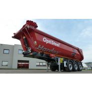 Optisteel - bennes travaux publics - fruehauf - volume : 22 à 27 m3