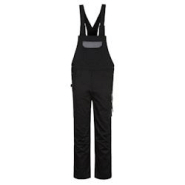 Portwest - Cotte à bretelles PW2 Noir/Rouge Taille XL - Résistante et fonctionnelle Portwest - Cotte à bretelles PW2 Noir/Rouge Taille XL - Résistante et fonctionnelle