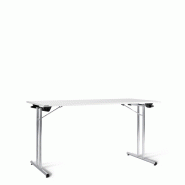 Table pliante, piètement t , pieds ronds