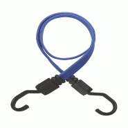 Tendeur en caoutchouc à crochets, 18mmx80cm, bleu - THIRARD - bleu aluminium 3150262906279