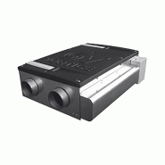 VMC double flux autoréglable extra plate diamètre 160 mm - Vortice - VDFEAP4_0