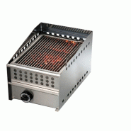 Wood steak grill gaz L 400 mm Sofraca