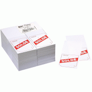 Apli Lot de 1000 étiquettes à cheval 'Soldé', format 50x125 mm - 3270240640107