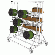 Cantilever mobile 3 niveaux