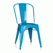 Chaise VANTAGGIO COMFORT métallique bleu clair hjh OFFICE - bleu métal 645024