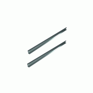 Glissières inox pour grilles GN1/1 - vendue par paire - meuble froid Infrico - modèle GUACO115530_0