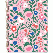 MIQUELRIUS Cahier Tropical Foodie A4, 200p./100 feuilles 70 g/m² détachables et perforées, quadrillé 5x5 - 8422593040881