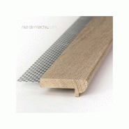 Nez de marche chêne 60x22mm à coller Nez de marche chêne 60x22mm à coller