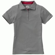 Polo femme Hacker 33097913 - col côte en tricot plat - maille piquée 100% coton 220 g/m² Polo femme Hacker 33097913 - col côte en tricot plat - maille piquée 100% coton 220 g/m²