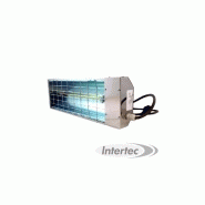 Rh1000 - chauffage radiant halogène rh tout inox - intertec