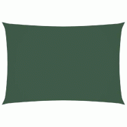 VidaXL Voile de parasol tissu oxford rectangulaire 3x5 m vert foncé Modèle Outdoor Guard Prime - vert 135487