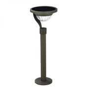 Borne solaire pour terrasse extérieur sur pied - luminaire solaire