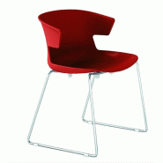 Chaise polyvalente Cove - Offisit - Rouge_0