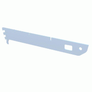 Console inclinable 2 positions blanc 9003 0-15º P40 cm