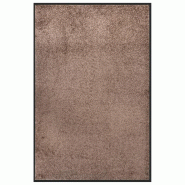 Décoshop26 - Paillasson de porte d'entrée dessous antidérapant 80 x 120 cm PP marron et vinyle DEC040630 - marron 3000265033758