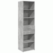 Helloshop26 - Buffet bahut commode armoire meuble de rangement organisateur cuisine salle de séjour salon haut 50 x 42,5 x 185 cm 02_0034450 - 300021 Helloshop26 - Buffet bahut commode armoire meuble de rangement organisateur cuisine salle de séjour salon haut 50 x 42,5 x 185 cm 02_0034450 - 300021