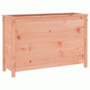 Helloshop26 - Jardinière bac lit surélevé plantes fleurs terrasse jardin de jardin 119,5 x 40 x 78 cm bois Douglas massif marron 02_0039329 - 30002 Helloshop26 - Jardinière bac lit surélevé plantes fleurs terrasse jardin de jardin 119,5 x 40 x 78 cm bois Douglas massif marron 02_0039329 - 30002