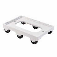 ITALCONCEPT L2G Socle Rouleur 6 Roues, Construction Abs 135  x 613  x 414mm - 3616350095473