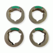 Kit 4 galets Ø0,6/0,8 ACIER/INOX pour Powertec i et Dévidoir Lincoln Kit 4 galets Ø0,6/0,8 ACIER/INOX pour Powertec i et Dévidoir Lincoln