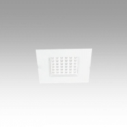Luminaire encastré carré led de type downlight - ip54 led - xeona square 10 w