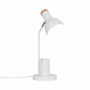 Nordlux Lampe à poser DEVONE  Métal Blanc, H.43,5  IP20  E27 /  Intérieur - blanc métal 5704924024542