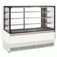 Vitrine comptoir réfrigérée avec verre plat - 1650x730x1380 mm - 1900 W 230/1V - 13VR8167 Eurast - blanc multi-matériau 13VR8167 Vitrine comptoir réfrigérée avec verre plat - 1650x730x1380 mm - 1900 W 230/1V - 13VR8167 Eurast - blanc multi-matériau 13VR8167