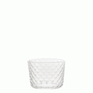 Zafferano Lot De 4 Verres Veneziano Mixology Tumbler Bas 11 Cl En Cristal Sans Plomb, Soufflés À La Bouche Et Travaillés À La Main, Transparent -