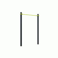 Barre fixe simple street Workout en acier galvanisé avec Hauteur réglable jusqu'à 240cm Barre fixe simple street Workout en acier galvanisé avec Hauteur réglable jusqu'à 240cm