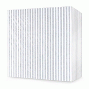 Bio Bamboo® - Serviette jetable, 40 x 40 cm, extrêmement douce, compostable, viscose de bambou, 600 pièces, gris clair - gris Bambou NIZ.106