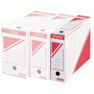 Boite archive dos l.80 coloris blanc - 9000345