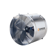 200mm Ventilateur Mural Variateur de vitesse 500 Watt avec Extracteur d'air  Industriel VENTILATEUR Aspiration ventilation 20cm