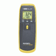 CHAUVIN ARNOUX - CA 876 Thermomètre numérique portable bi-fonction infrarouge et couple K - I/R: -40°C à +538°C, résolution optique 10/1 - T C-K: -40°C à +1350°C